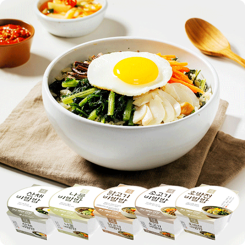 [무료배송] 오감가든 비빔밥 5종 골라담기 - 핵이득마켓